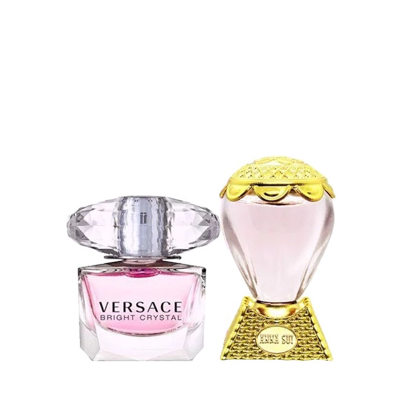 Combo Nước Hoa Mini Versace Bright Crystal 5ml Và Anna Sui Sky EDT 5ml