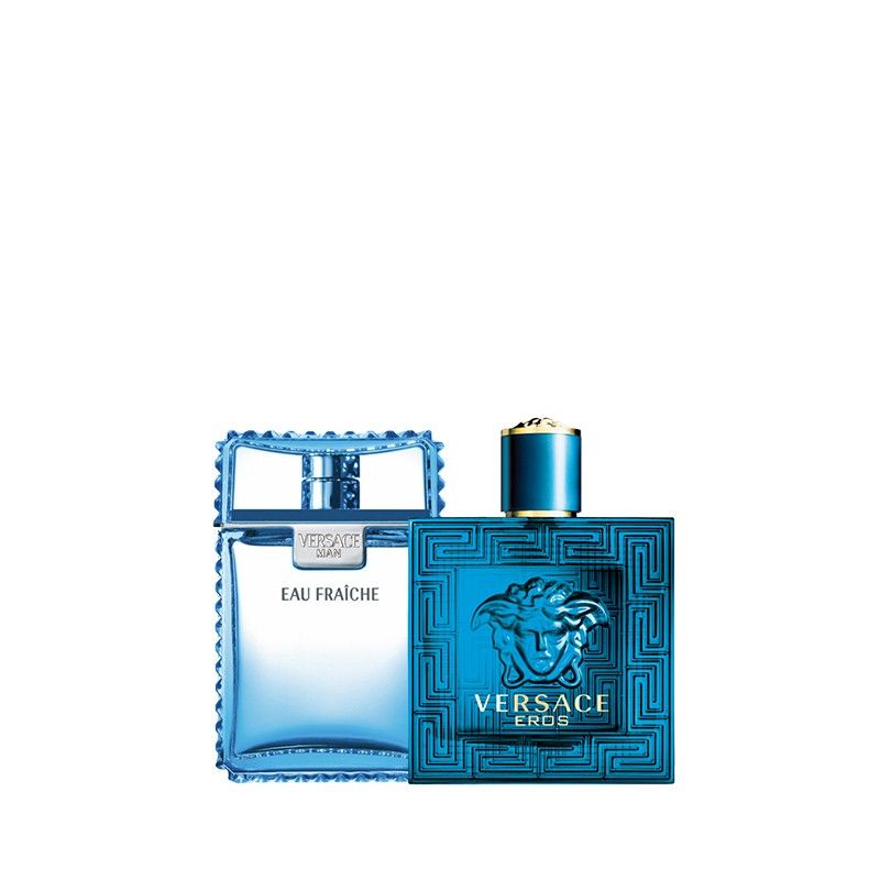 Combo Nước Hoa Mini Versace Eros 5ml Và Versace Man Eau Fraiche 5ml