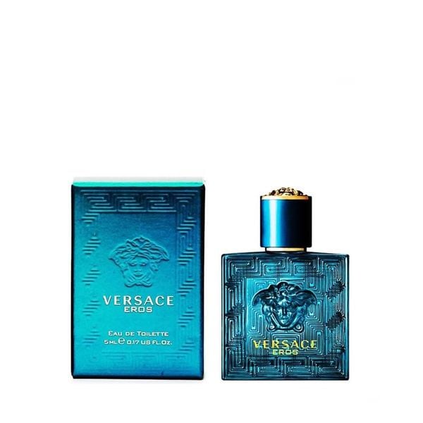 Combo Nước Hoa Mini Versace Eros Edt 5ml - Versace Pour Homme 5ml - Versace Dylan Blue 5ml - Versace Man Eau Fraiche 5ml