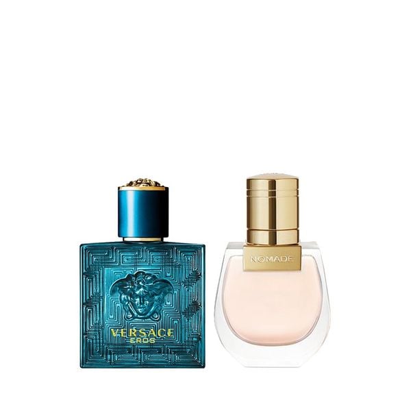 Combo Nước Hoa Mini Versace Eros Edt 5ml - Chloe Nomade For Women EDP 5ml