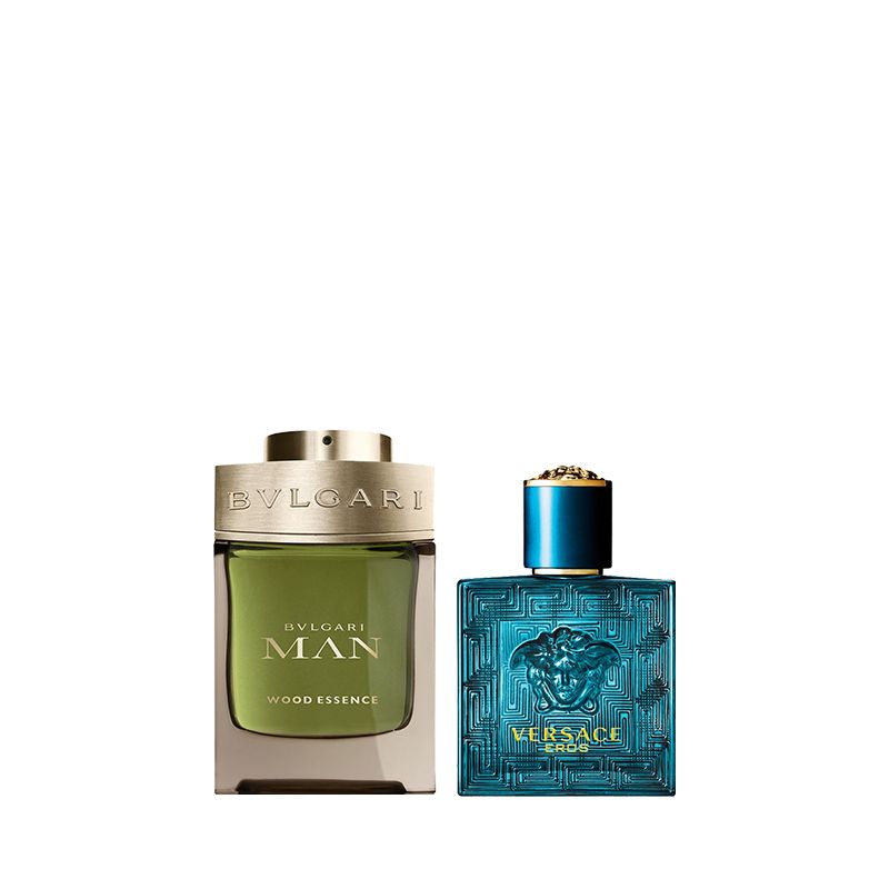 Combo Nước Hoa Mini Bvlgari Man Wood Essence Edp 5ml Và Versace Eros E –  