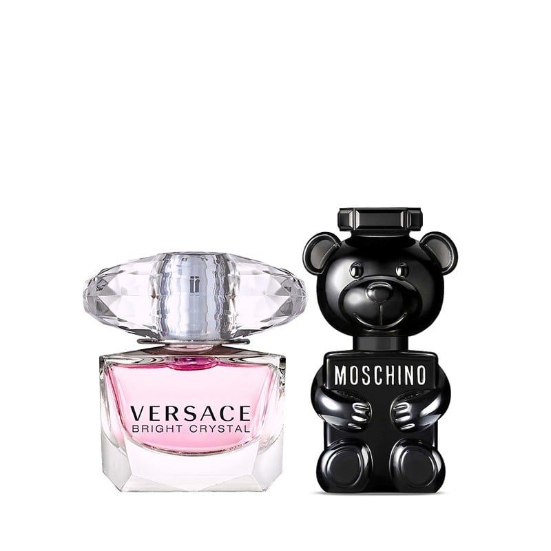 Combo Nước Hoa Mini Moschino Toy Boy EDP 5ml Và Versace Bright Crystal 5ml