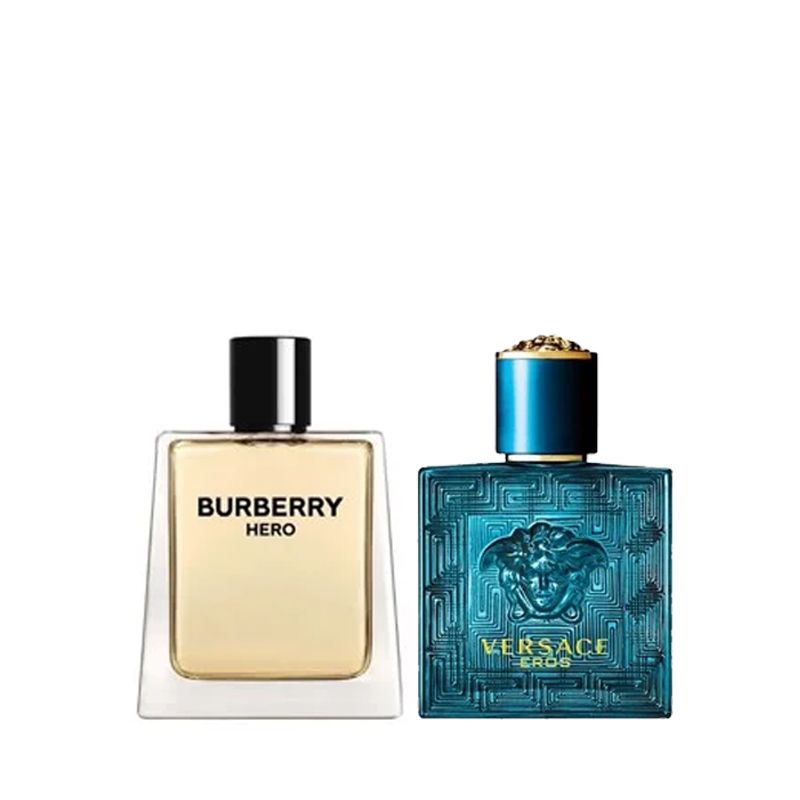 Combo Nước Hoa Mini Burberry Hero EDT 5ml Và Nước Hoa Mini Versace Eros EDT 5ml