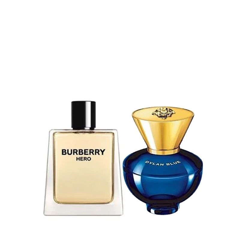 Combo Nước Hoa Mini Burberry Hero EDT 5ml Và Nước Hoa Mini Versace Dylan Blue Pour Femme 5ml