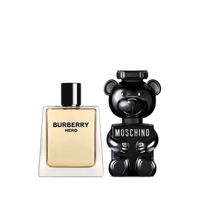 Combo Nước Hoa Mini Burberry Hero EDT 5ml Và Moschino Toy Boy EDP 5ml