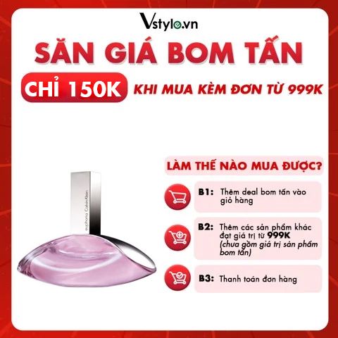 Nước Hoa Calvin Klein Euphoria For Women 15ml (DEAL BOM TẤN 999K)