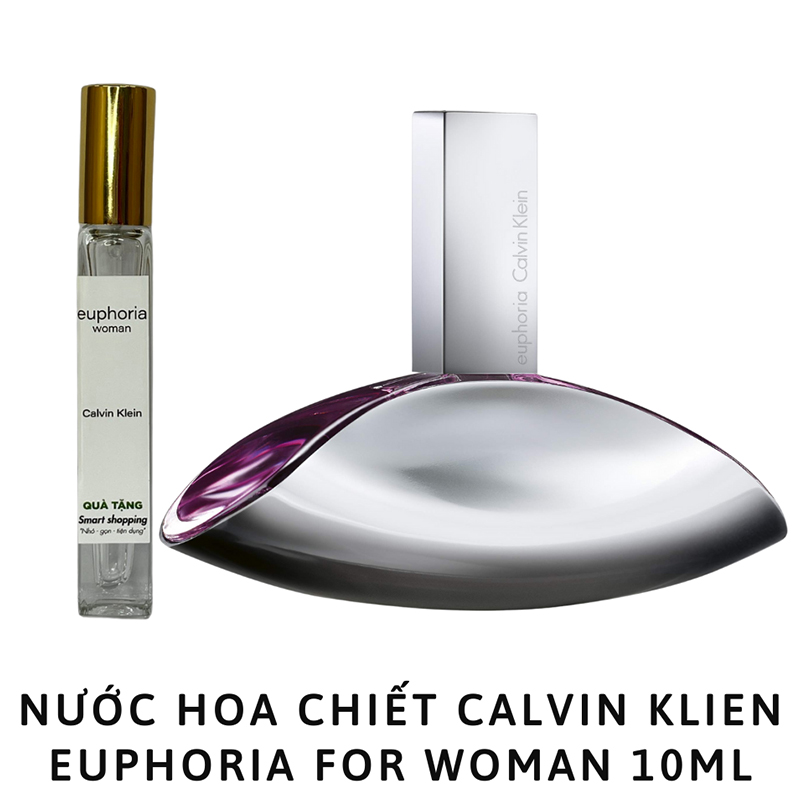 Nước hoa mini nữ EUPHORIA Calvin Klein Eau de Parfum spray chai 15 ml chính  hãng - Ly li Shop
