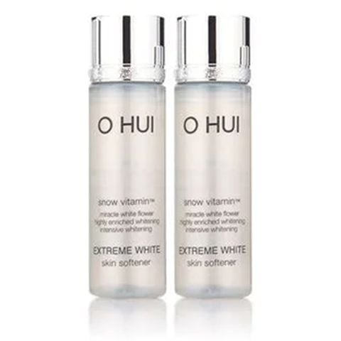 Combo 2 Nước Cân Bằng Ohui Extreme White Skin Solftener 20mlx2 (Hàng tách set)