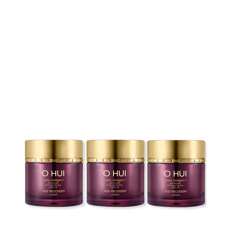 Combo 3 Kem Dưỡng Da Ohui Age Recovery Cream 7mlx3