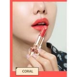 (HSD: 10/2026) Son Lì Dưỡng Ẩm Mini Cao Cấp Ohui The First Geniture Lipstick Minisize Màu Coral 2g