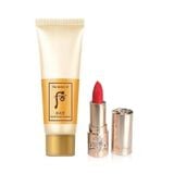 Combo Son Lì Dưỡng Ẩm Mini Cao Cấp Ohui The First Geniture Lipstick Minisize Màu Red 1.3g Và Sữa Rửa Mặt Dịu Nhẹ The History Of Whoo Gongjinhyang Facial Cleansing Foam 40ml