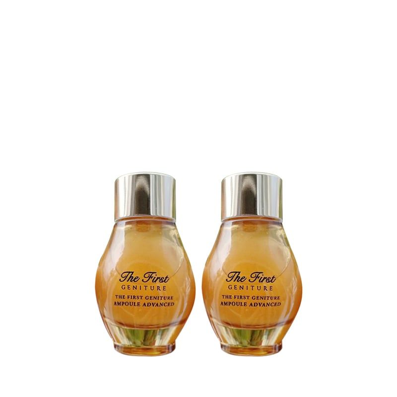 (HSD: 12/2024) Combo 2 Tinh Chất Vàng 24k Tái Tạo Da Ohui The First Geniture Ampoule Advanced 10mlx2