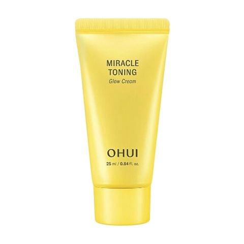 Kem Dưỡng Ohui Miracle Toning Glow Cream 25ml (Hàng tách set)