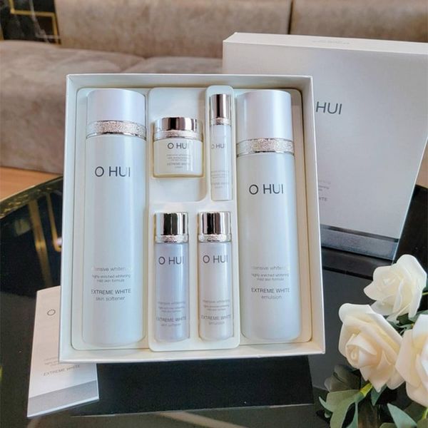 Full Size Bộ Dưỡng Trắng Da Ohui Extreme White Set 6pcs