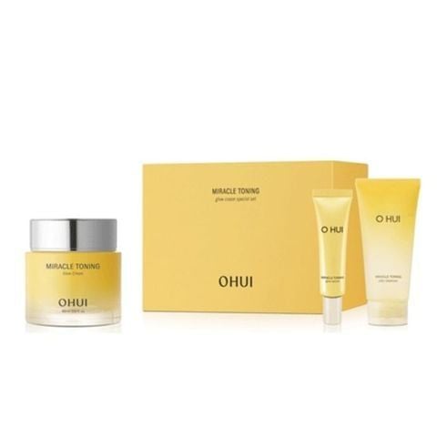 Sữa Rửa Mặt Ohui Miracle Toning Jelly Cleanser 40ml (Hàng tách set)
