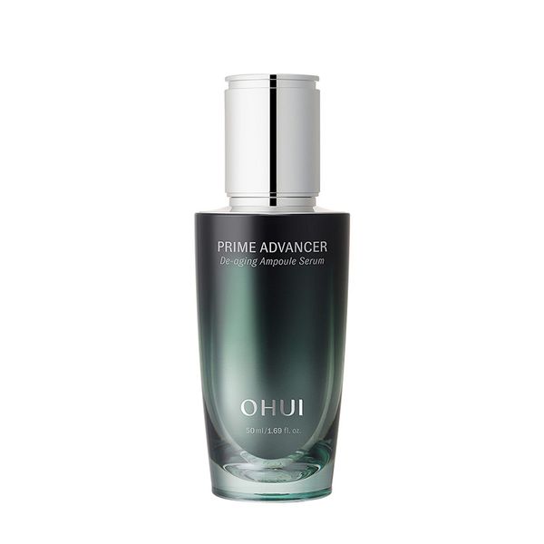 Full Size Tinh Chất Chống Lão Hóa Sớm Đa Tầng Ohui Prime Advancer De-Aging Ampoule Serum 50ml (Hàng tách set)