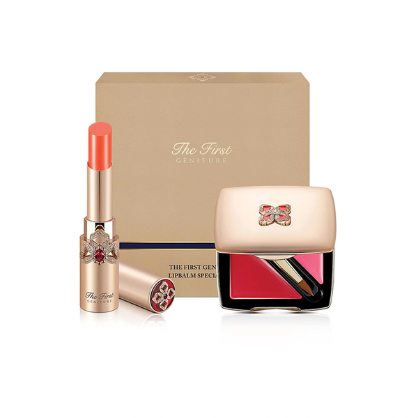 Full Size Bộ Son Dưỡng Môi Ohui The First Geniture Lipbalm Set Màu Coral