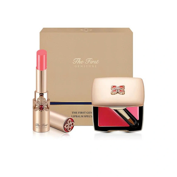 Full Size Bộ Son Dưỡng Môi Ohui The First Geniture Lipbalm Set Màu Pink