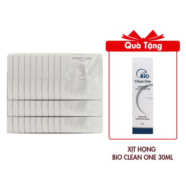 (HSD: 1/2026) Combo 30 Kem Lót Sáng Da Tự Nhiên Ohui Ultimate Cover Primer 01 Illuminator 1mlx30