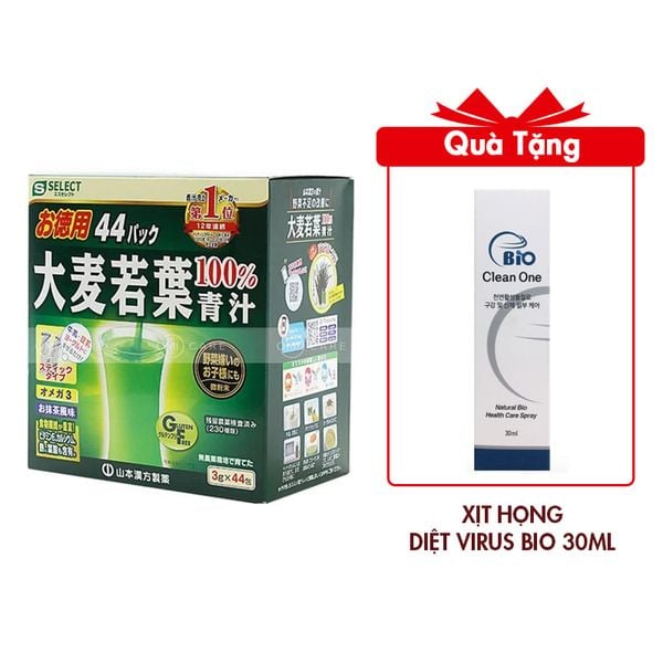 Bột Lá Đại Mạch Non Nguyên Chất Đã Qua Chế Biến S Select (Hộp 44 GÓI)