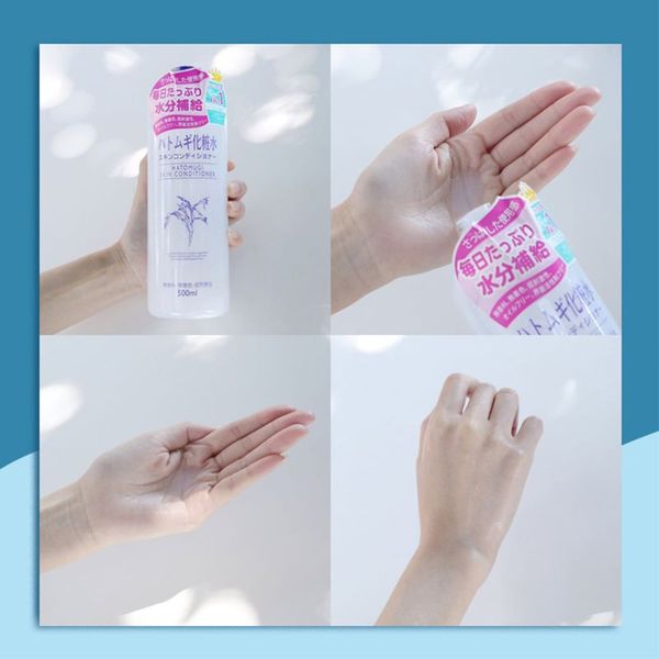 Nước Hoa Hồng Naturie Skin Conditioner Ý Dĩ 500ml