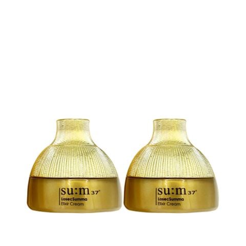 (HSD: 9/2026) Combo 2 Kem Dưỡng Su:m37 Losec Summa Elixir Cream 10mlx2 (Hàng tách set)