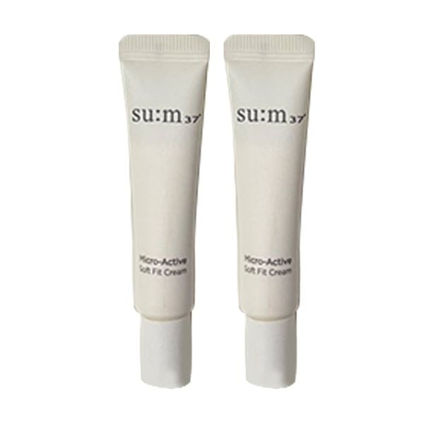 (HSD: 4/2026) Combo 2 Kem Dưỡng Su:m37 Micro-Active Soft Fit Cream 10mlx2 (Hàng tách set)