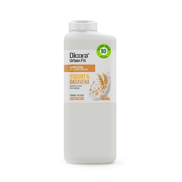 Sữa Tắm Protein Yogurt Và Chiết Xuất Yến Mạch Dicora Urban Fit 400ml