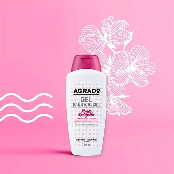 Sữa Tắm Chiết Xuất Tầm Xuân Agrado 750ml