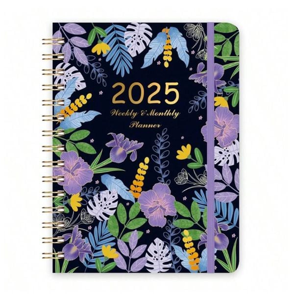 Sổ Lập Kế Hoạch 2025 (Nhiều Màu Lựa Chọn) Mẫu BOO021