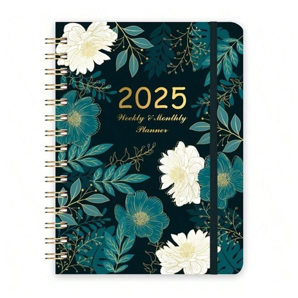 Sổ Lập Kế Hoạch 2025 (Nhiều Màu Lựa Chọn) Mẫu BOO021