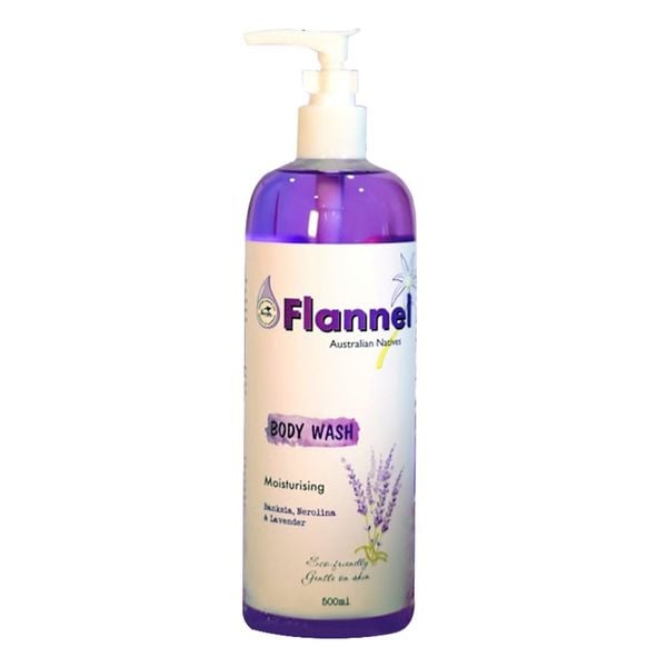 Sữa Tắm Dưỡng Ẩm Flannel Hương Hoa Banksia, Hoa nerolina & Hoa Lavender 500ml