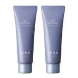 Combo 2 Sữa Rửa Mặt Tẩy Da Chết Dịu Nhẹ Chống Lão Hóa Ohui Age Recovery Soft Amino Foam 45mlx2