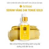 Combo Kem Dưỡng Trắng Da Tenue Tone up Cream 100G Và Serum Tinh Chất Vàng 24K Ampoule 100ml