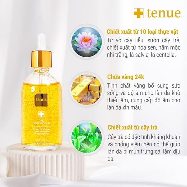 (HSD: 7/2026) Serum Tinh Chất Vàng 24K Ampoule 100ml