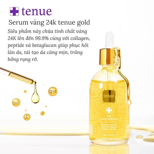 (HSD: 7/2026) Serum Tinh Chất Vàng 24K Ampoule 100ml