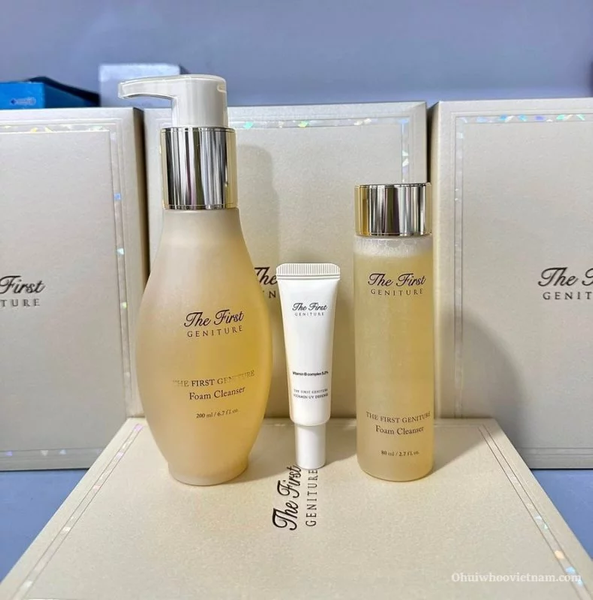 Kem Chống Nắng Cấp Ẩm Dịu Nhẹ Ohui The First Geniture Vitamin UV Defense SPF50+/Pa+++ 10ml (Hàng tách set)