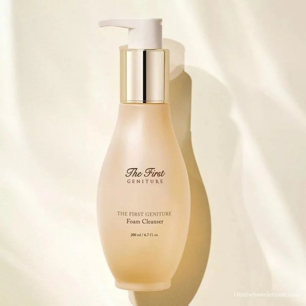Full Size Sữa Rửa Mặt Chống Lão Hóa Tái Sinh Da Ohui The First Geniture Foam Cleanser 200ml (Hàng tách set)