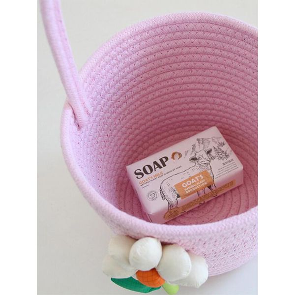 Giỏ Xách Họa Tiết Hoa Dễ Thương Mẫu DAJT063