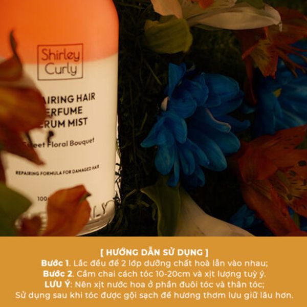 (HSD: 5/2026) Dầu Dưỡng Tóc Hương Nước Hoa Shirley Perfum For Hair 100Ml
