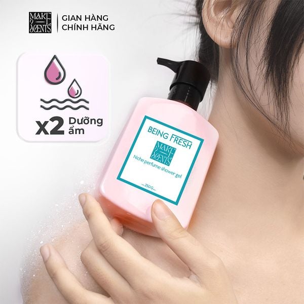 (HSD: 11/2026) Sữa Tắm Nước Hoa Niche Make Scents Hương Quả Mọng Tươi Mát - Being Fresh 250Gr