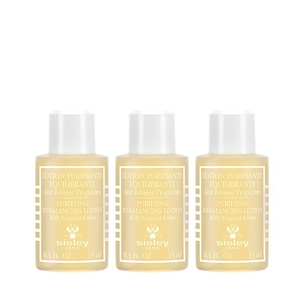 (HSD: 5/2024) Combo 3 Nước Hoa Hồng Dành Cho Da Hỗn Hợp & Da Nhờn Sisley Paris Purifying Re-Balancing Lotion With Tropical Resins 15mlx3