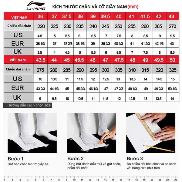 Giày Chạy Bộ Nam Lining ARZS003-16