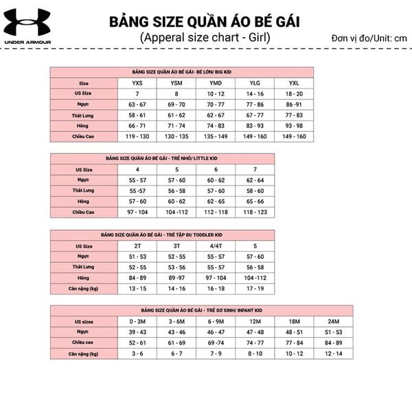f1689 Tập luyện Trẻ Em Under Armour UA APP MULTI LOGO SS 1370219-279