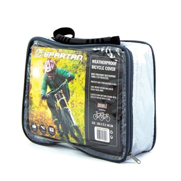 Miếng Bọc Bảo Vệ Xe đạp Spartan Waterproof Bicycle Cover - Double Bike SP-9074