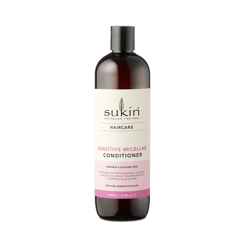 (HSD:07/2024) Dầu Xả Micellar Cho Da Đầu Nhạy Cảm Sukin Sensitive Micellar Conditioner 500Ml