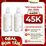 (HSD: 9/2026) Combo 2 Nước Tẩy Trang Su:m37 Skin Saver Essential Pure Cleansing Water 100mlx2 (DEAL BOM TẤN 999K)
