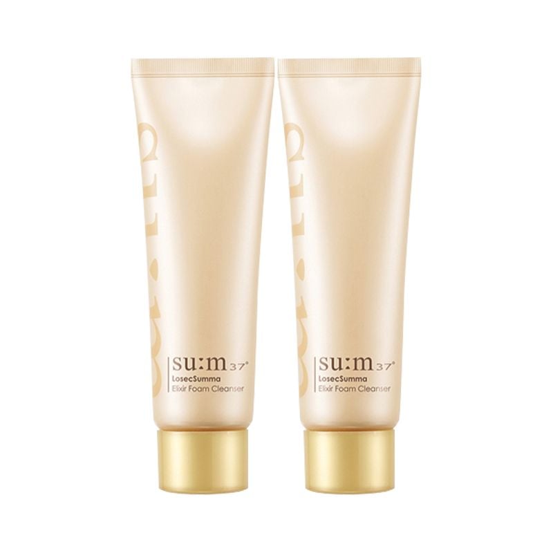  Combo 2 Sữa Rửa Mặt Tái Sinh Da Chiết Xuất Vàng Su:m 37 Losec Summa Elixir Foam Cleanser 40mlx2