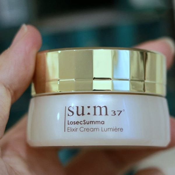 (HSD: 5/2026) Kem Dưỡng Trắng Sáng Chống Lão Hóa Sum37 Losec Summa Elixir Cream Lumiere 10ml