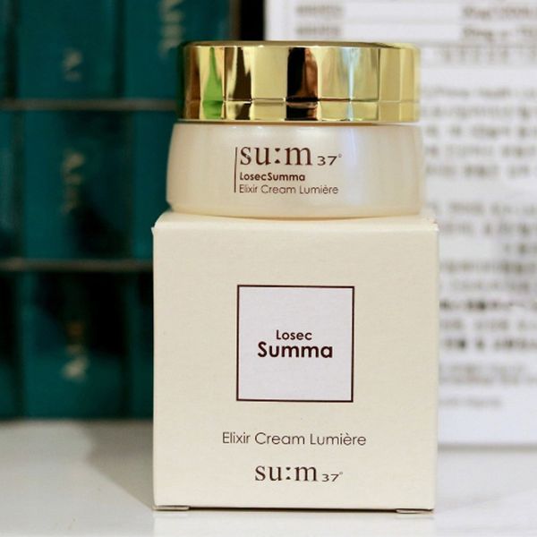 (HSD: 5/2026) Kem Dưỡng Trắng Sáng Chống Lão Hóa Sum37 Losec Summa Elixir Cream Lumiere 10ml